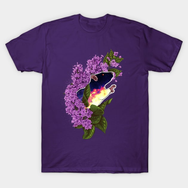 Lilac T-Shirt by Faeriel de Ville